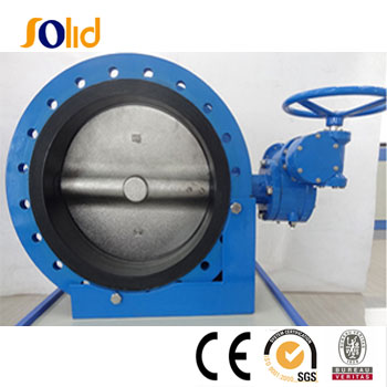 Double Flange Butterfly Valve