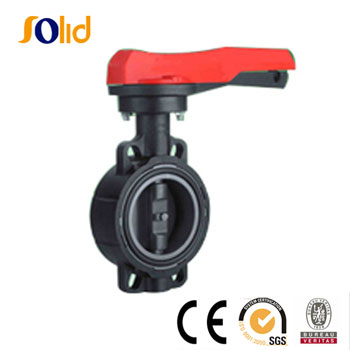 PVC butterfly valve